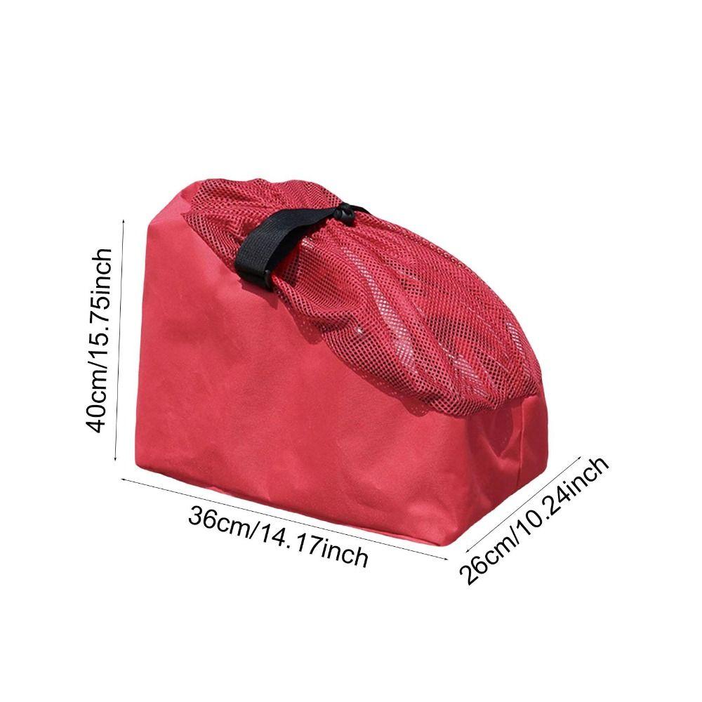 Large Capacity Ice Skate Bag Waterproof Adjustable Strap Roller Skates Bag Handbag Storage Bag Skating Shoes Bag Children Adult