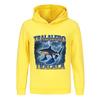 Tralalero Tralala Tung Tung Tung Sahur Hoodie Kids Fashion Hooded Sweatshirts Junior Boys Long Sleeve Coats Baby Girls Outerwear