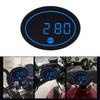 Motorbike Digital Clock Real-Time Monitoring Motorbike Voltage Temperature Meter For Women Teens Cycling Enthusiasts Commuting