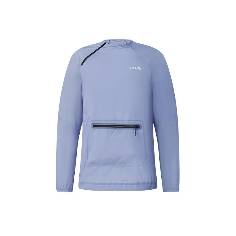 

New FILA CYCLING SS25 Sweatshirt Women s Galactic Light Purple PR A11W528702F-PR 170/88A/L