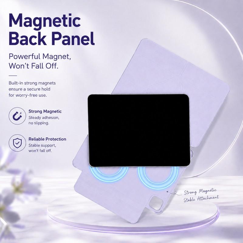 Magnetic Y-Fold IPad Case 10th Gen Air 4 5 6 7 8 Shockproof Stand Smart Sleep Silicone Cover
