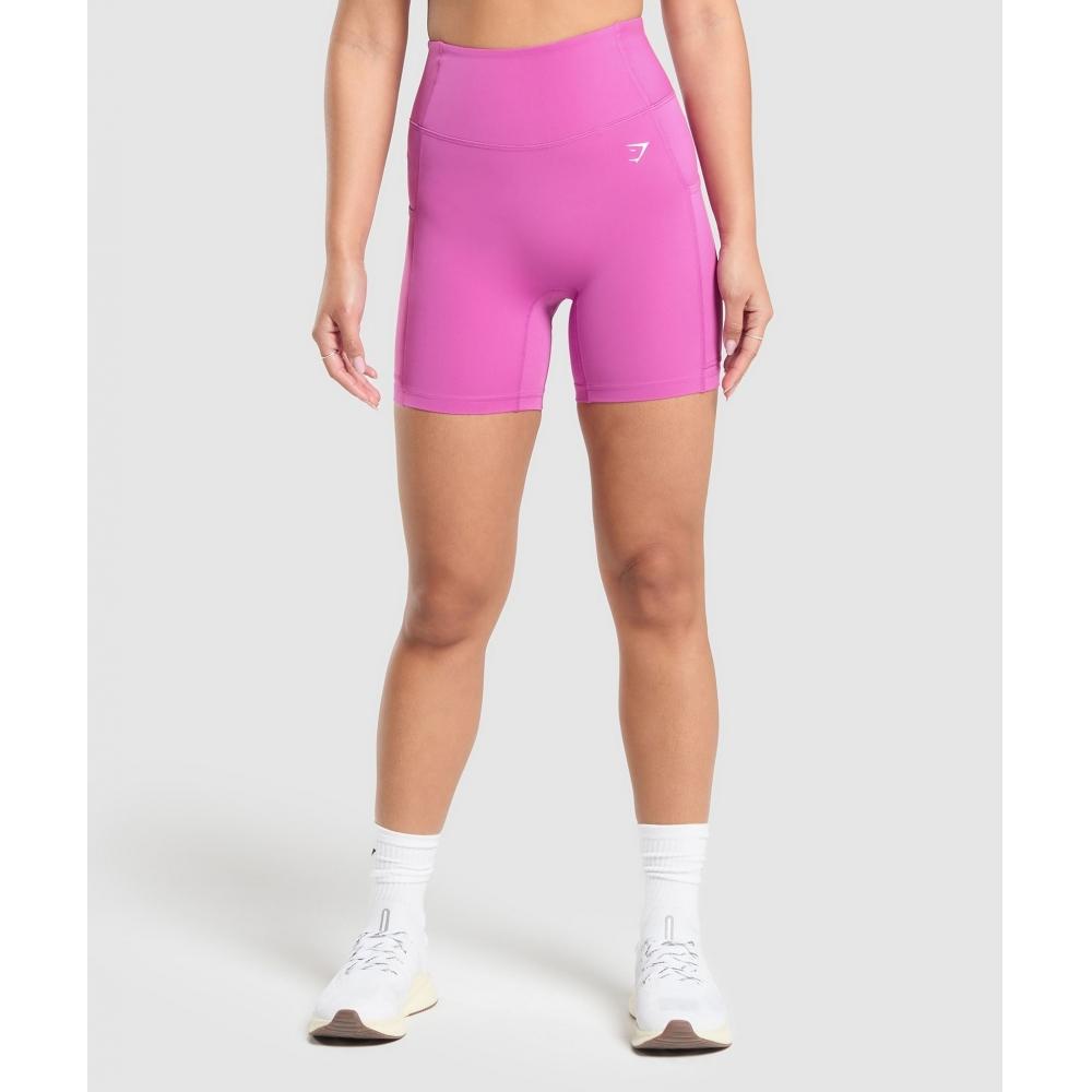 Gymshark Kapsičkové šortky Shelly Pink B4a8w Kb08