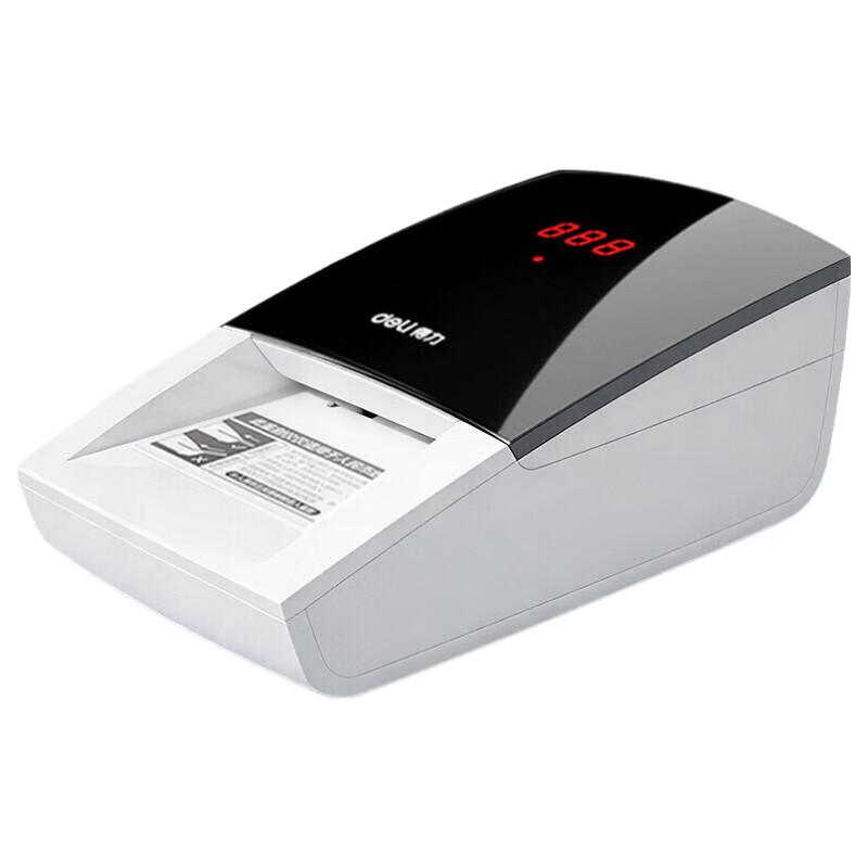 Deli 2129 Portable Counterfeit Money Detector CN plug (adapter included)