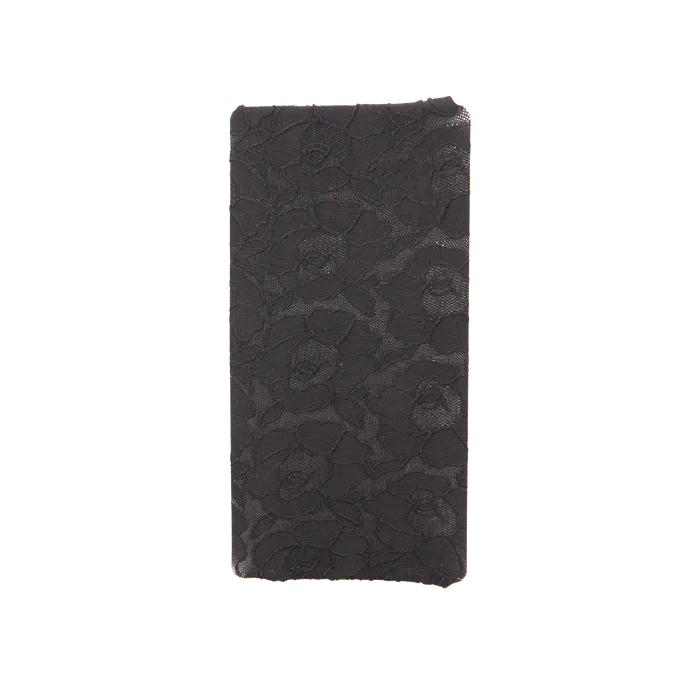 French Rose Knee Socks (Black)