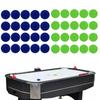 20 Peças Discos de Air Hockey Domésticos 2,5 polegadas Pesados Discos de Substituição Discos de Hockey Redondos de Plástico para Sala de Jogos Mesa de Jogo