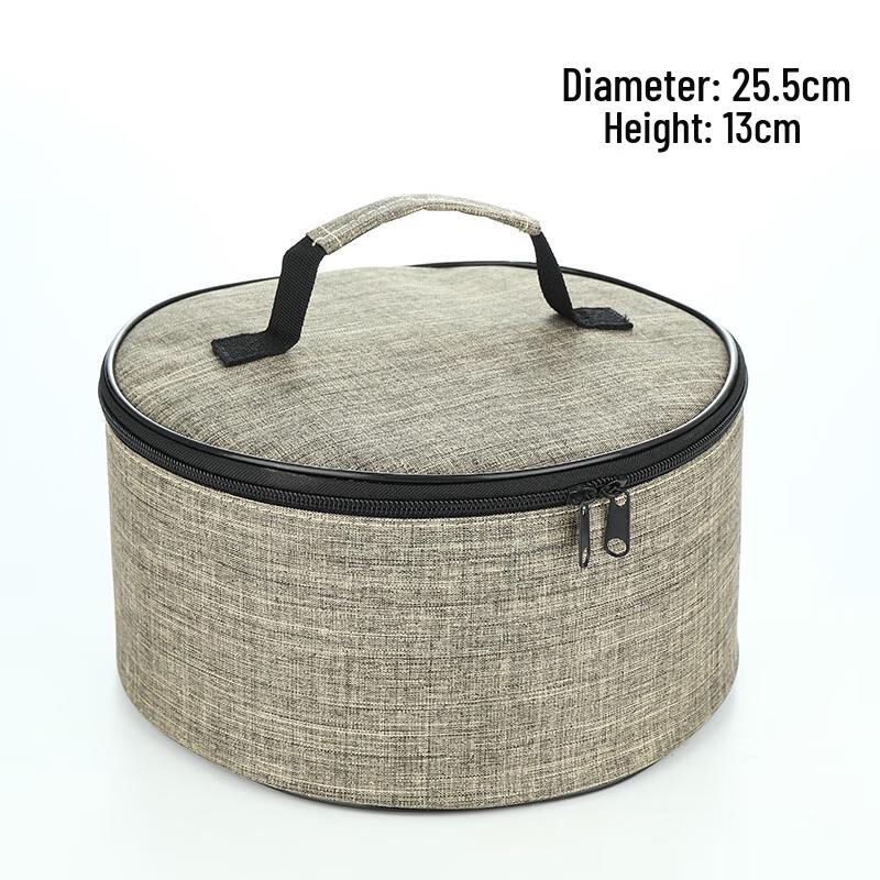 

Jun Ding Ying Lemon Yellow Round Cookware Bag