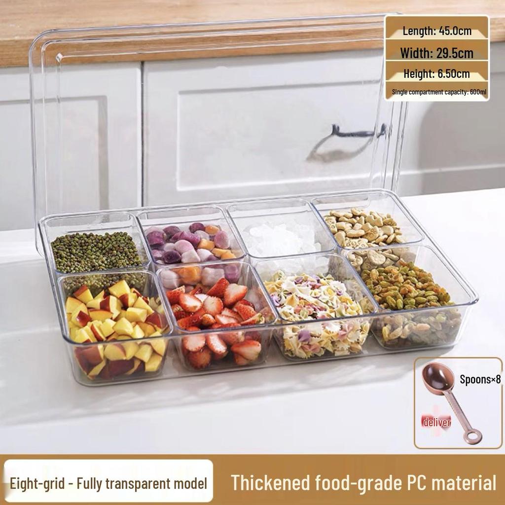 Food-Grade Jelly Ingredient Storage Set with Compartmentalized Containers