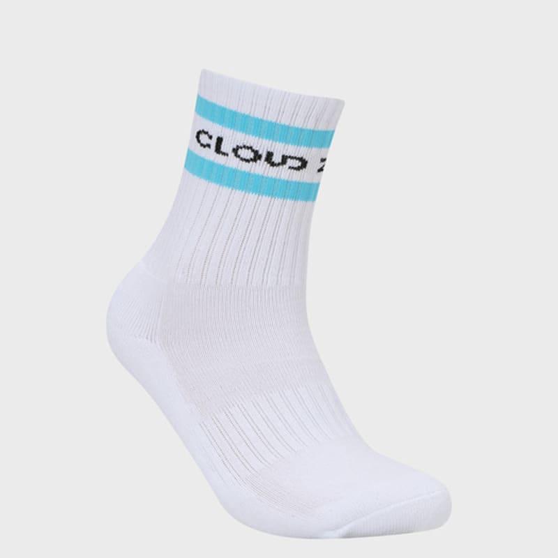 CLOUD ZERO 2S Crew Socks (2P) (0097055) CZFAF1SC903SB-WHITE