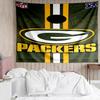 Green Bay Packers Pride Tapestry Accessories Playroom Tapestry, for Bedroom,Livingroom, Dormitory Room Wall Decor Fan Birthday Gifts