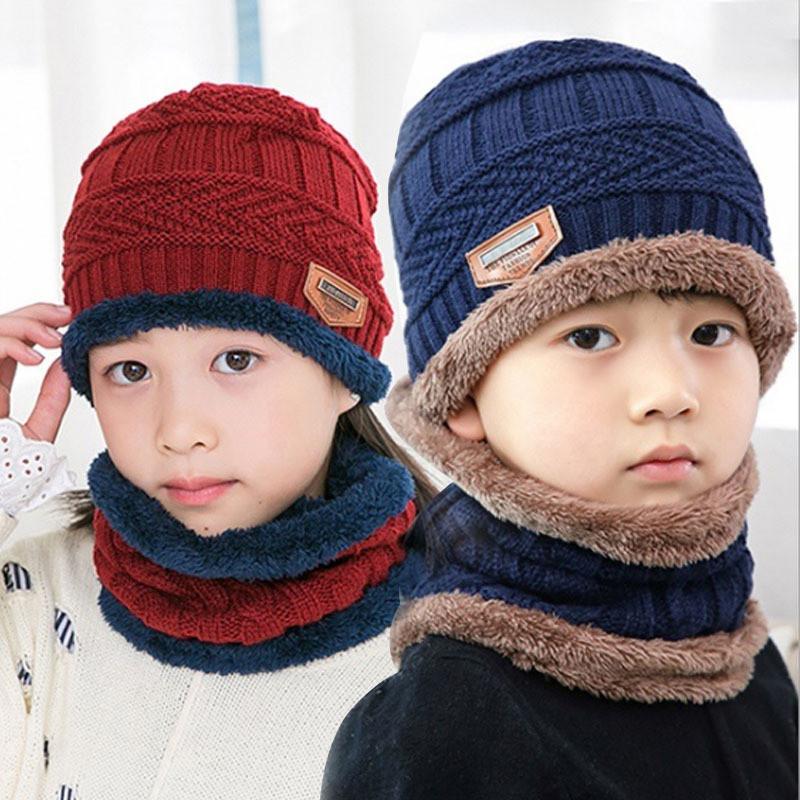 Premium Childrens Winter Knit Hat Pack With Thickened Fabric For Cold Weather Outdoor Use