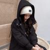 Vinter Loose Fit Thick Bread Coat Kvinnlig student bomullsvadderad jacka