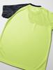 Mizuno Training Wear Short Medium T-Shirt, Sleeve, Moisture-Wicking, Quick-Drying, 32MAA120, Neolime,