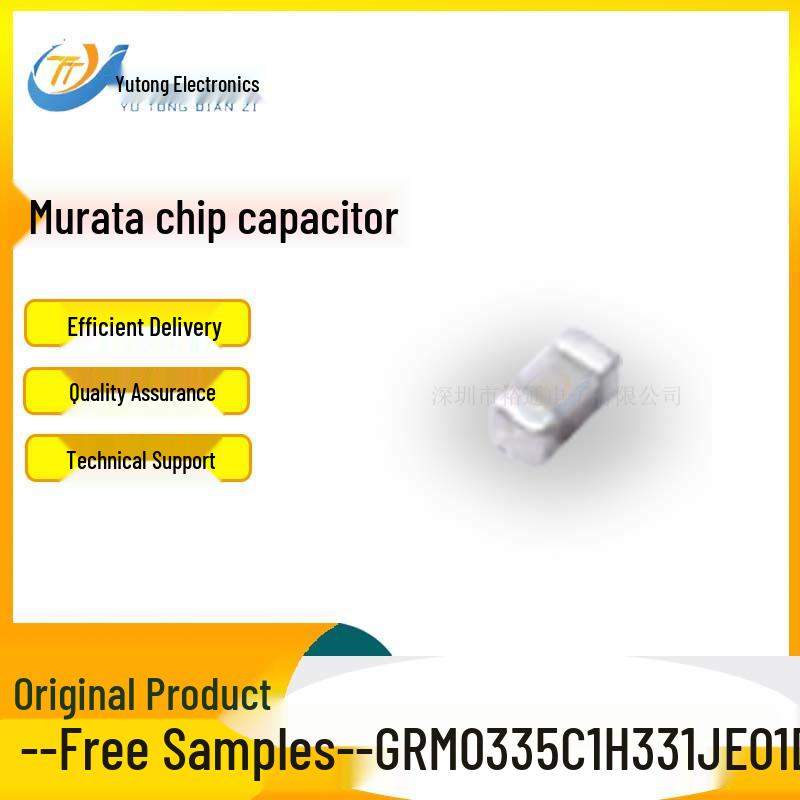 

Murata 0201 Ceramic Chip Capacitor, 330pF, C0G, 50V, 5% Tolerance