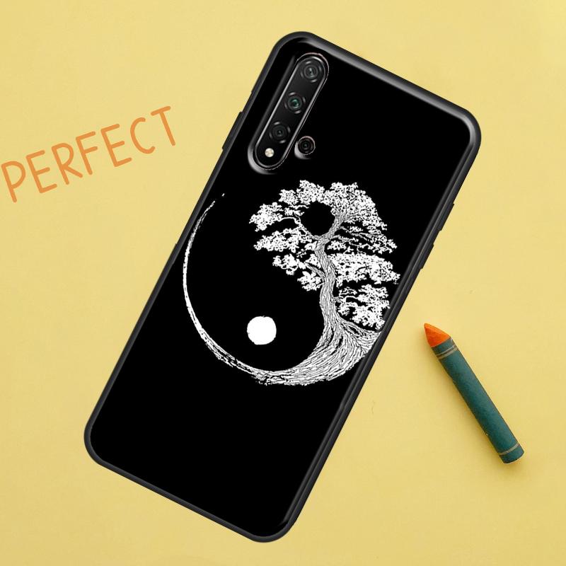 Acht Trigramme Taiji Yin Yang Für Huawei Nova 10 9 SE 11 Pro 12i 11i 8i Y60 Y70 Y90 Y61 Y91 Y72 Y73 P20 P40 P30 Lite Hülle