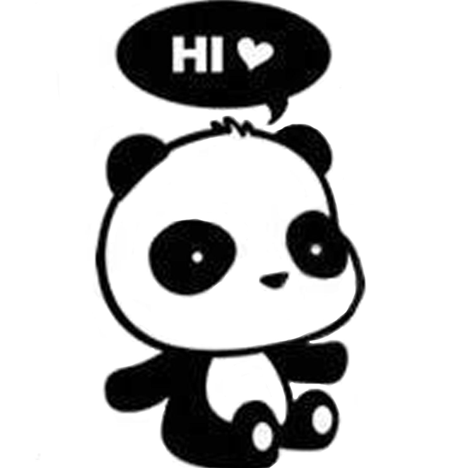 

Наклейка на стену без клея Креативная наклейка на стену с пандой для спальни Наклейка на выключатель Съемная Panda A