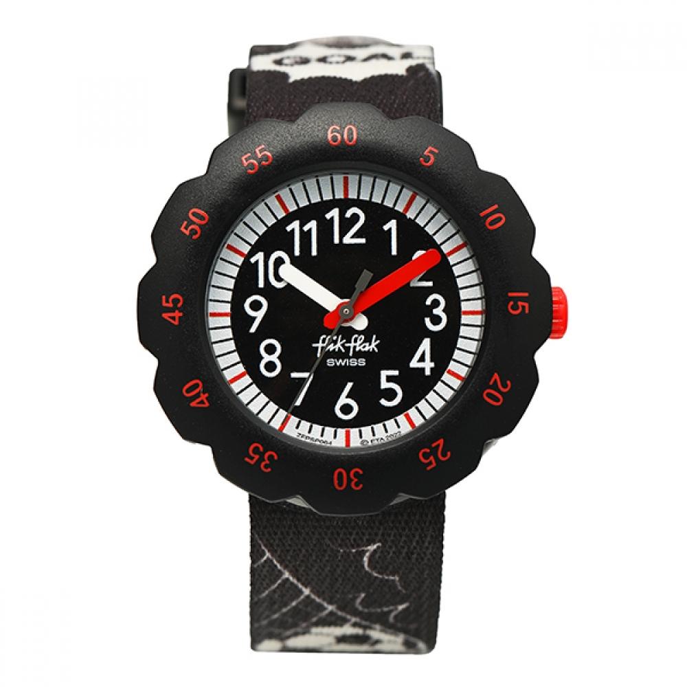 Flik Flock Fpsp064 Часы Nato для юных любителей спорта с изображением ворот FPSP064