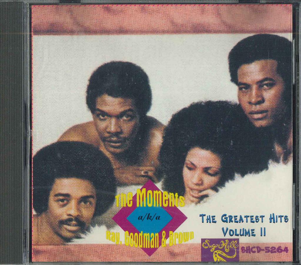 CD MOMENTS - Greatest Hits Volume II SHCD5264 NOT ON LABEL 1994 Japan Soul/Funk Used