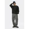 Customellow Black Stitch Sweatshirt Black Cwtaw25623bkx