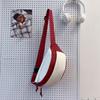 Color Block Crossbody Chest Bag Casual Waist Pack Lightweight Sling Bag for Women Men Travel Hiking Running Outdoor Sports