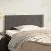VidaXL Headboard Bedroom Furniture Bed Accessory Single Bed Headboard Interior Dark Grey 345919