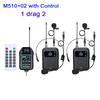 Anti-feedback Professional Intelligent Wireless Bluetooth Microphone Set with DSP Anti-Howling Reverb for Performances KTV