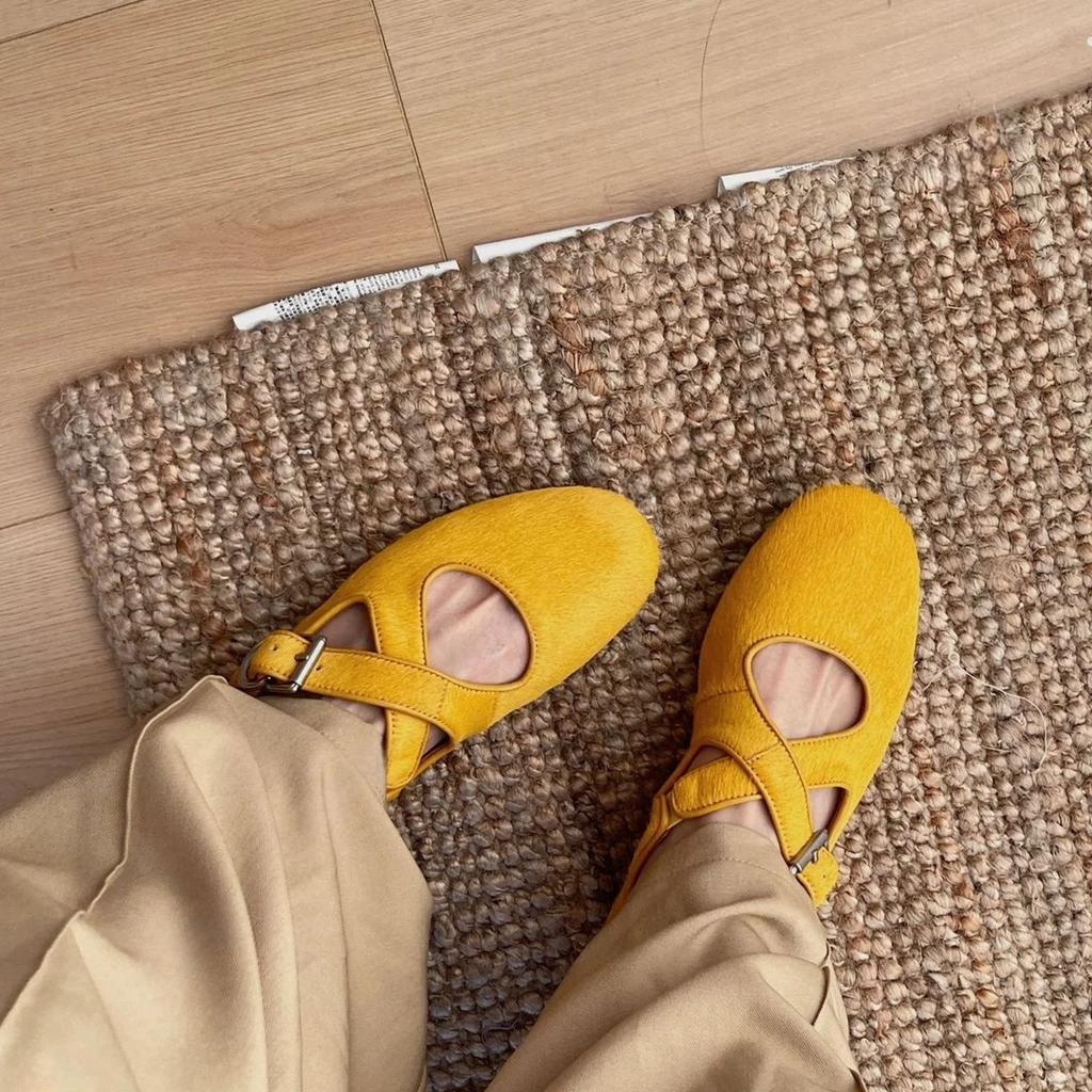 Retro Ballet Versatile Skinny Premium Soft-soled Mary Jane Shoes