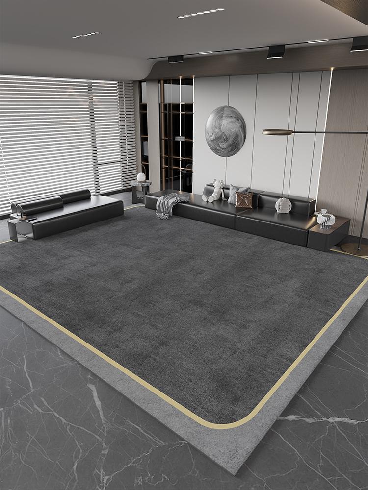 Light Luxury Study Rug Large Area Nordic Style Carpets for Living Room Minimalist Bedroom Decor Bedside Carpet Home Washable Mat
