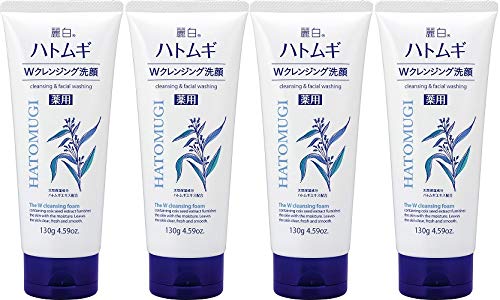 

Reihaku Medicated Coix Grass W Очищающая пенка 130 г x 4 шт. [Оптовая закупка]