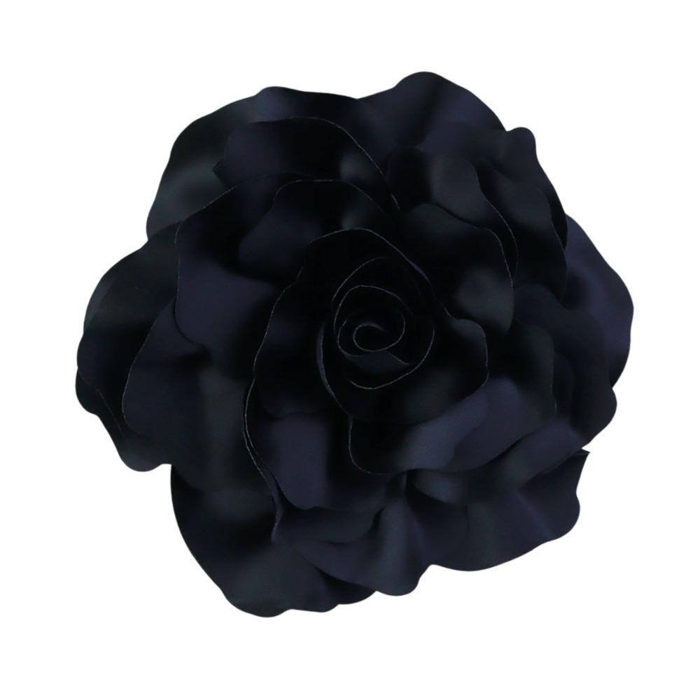 Látkový umělecký ručně vyráběný květinový brož 20cm Velká velikost Šaty Oblek Korsáž Ručně vyráběný doplněk oblečení