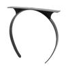 Graduation Cap Headband Insert Anti Fall Grad Cap Headband Holder for Graduates Students Black 1 Piece