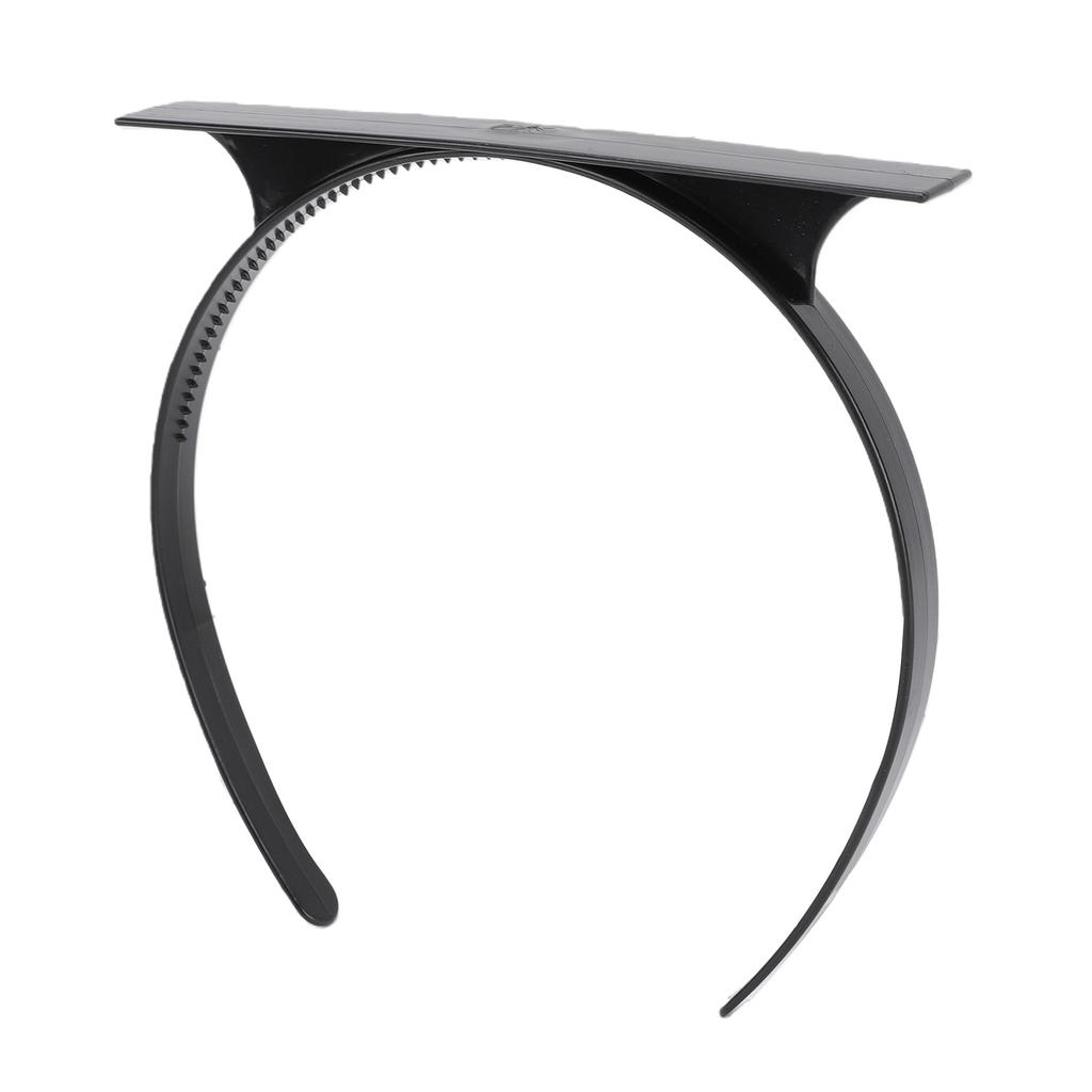 Graduation Cap Headband Insert Anti Fall Grad Cap Headband Holder for Graduates Students Black 1 Piece