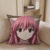 Elfen CARTOON LiedS Pillow Covers Cartoon Sofa Decorative Home Double-sided Printing Short Plush Cute Cushion Cover