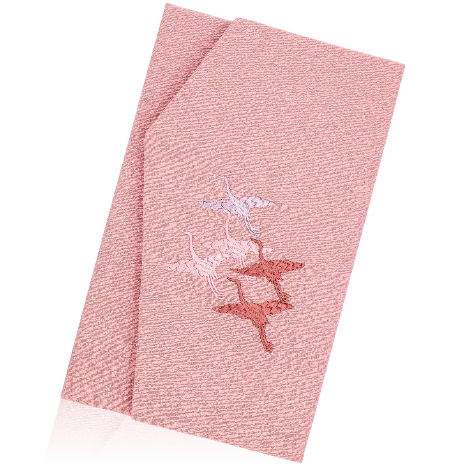 

Style Fukusa (Fukusa) for celebrations, Takuru (Noto Chirimen embroidery), made in Japan, FUKUSA Notebook, Pink, DOF11