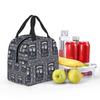 Pride And Prejudice Florals Quote Insulated Lunch Bag for Kids School Cooler Thermal Food Box Tote Lunch Boxes Container