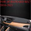 FOR BORGWARD BX7 2016- Car Dash Mat Dashmat Dashboard Cover Sun Shade Dash Board Cover Carpet Accessories