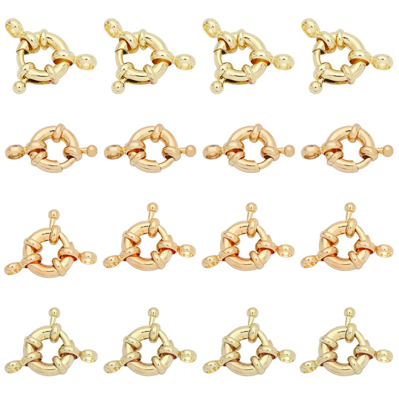 1Pc Copper Sailor Buckle Clasp For DIY Necklace Bracelet Earrings Jewelry Making Craft Accessories
