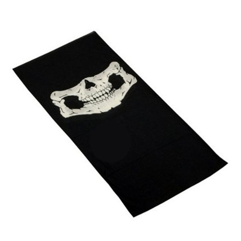 Skeleton Gloves Skull Face Mask for Adult Men Costume Halloween Party Cosplay