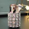 Crystal makeup brush holder, makeup organizer can, makeup glass box, makeup brush holder, cosmetics storage bucket holder, cup tool container