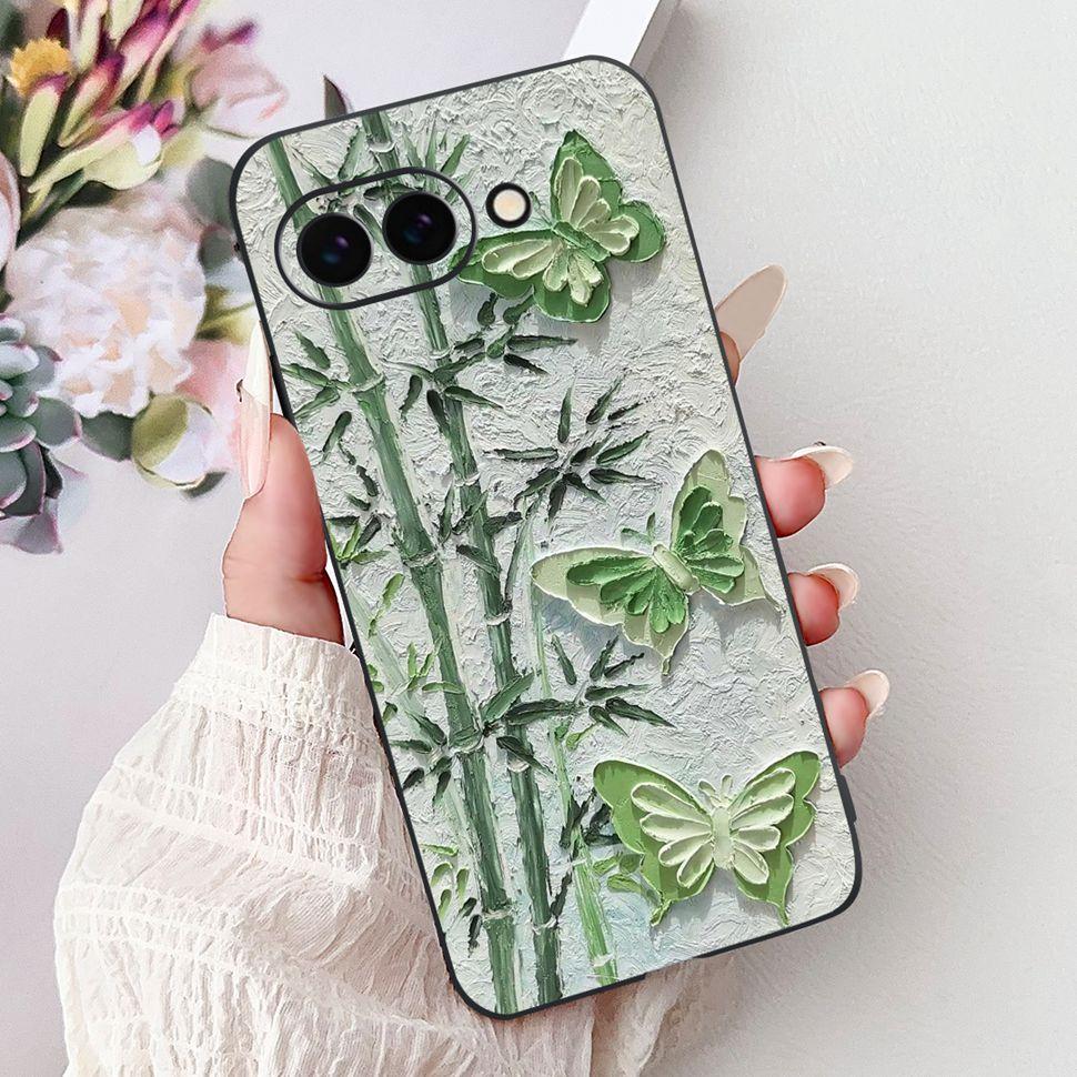 Fashion Butterfly Case For Google Pixel 9a Case 6.3" Soft Silicone TPU Phone Cases For Google Pixel 9a Pixel9a GTF7P Back Cover