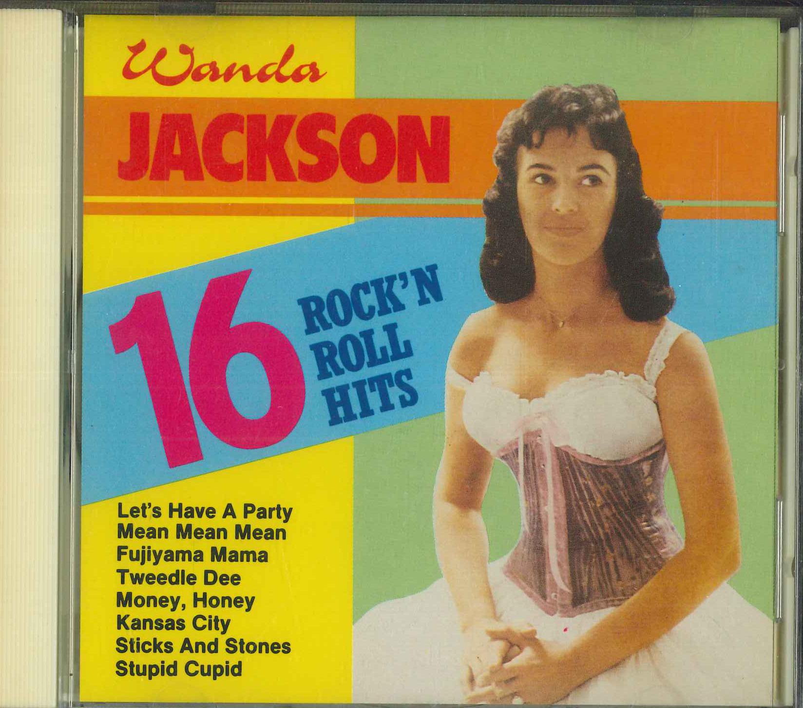 

CD WANDA JACKSON - 16 Rock N Roll Hits CD66088 CéDé Internatio Japan Rock Used