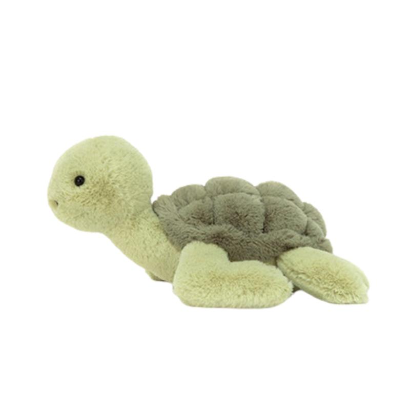 JELLYCAT Ocean Series Animal Tully Turtle Companion Doll Plush Doll 10cm High