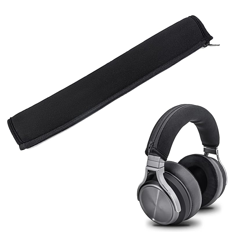 

FuoooooGui Headphone Cover Headphone Cover Phone Cover Replacement Universal Zippered Headband Protector Protection Anti-deterioration Washable Easy