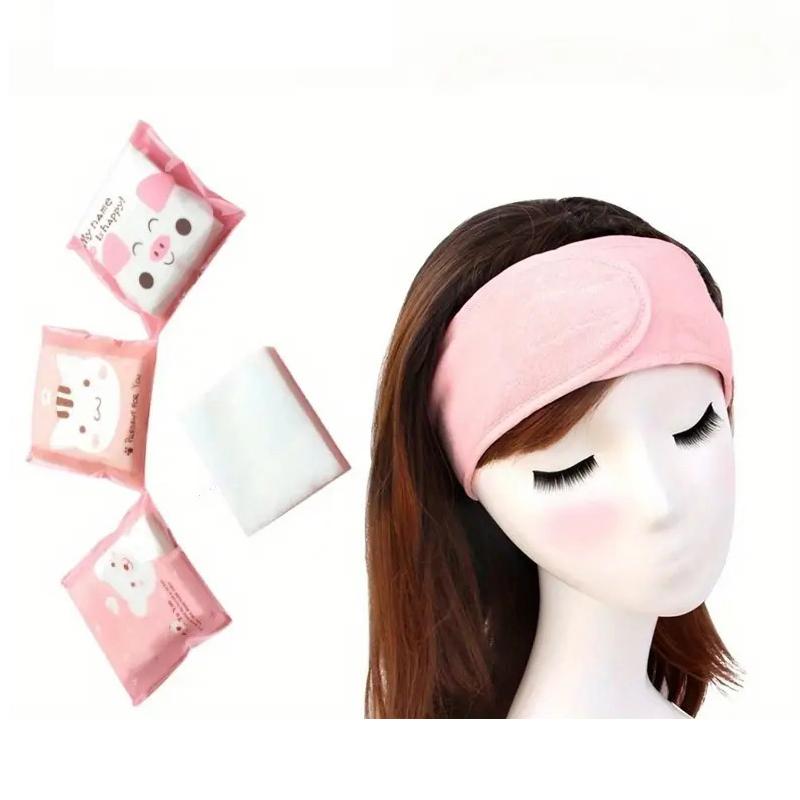 

25 Pieces/Bag Small Package Makeup Cotton Delicate Carry A Thin Clean Makeup Remover Cotton Nail Polish Remover Makeup Tools