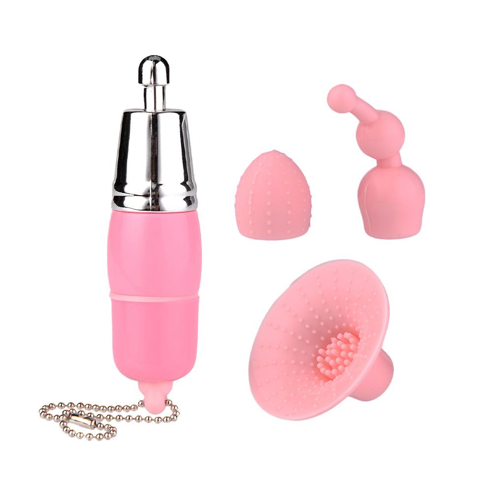 Seks Zabawki Język Wibratory Trzyczęściowy Tykwa Mini AV Pręt Wibracyjny Masaż Oralny Lizanie Łechtaczki Stymulator Seks Zabawki Dla Kobiet
