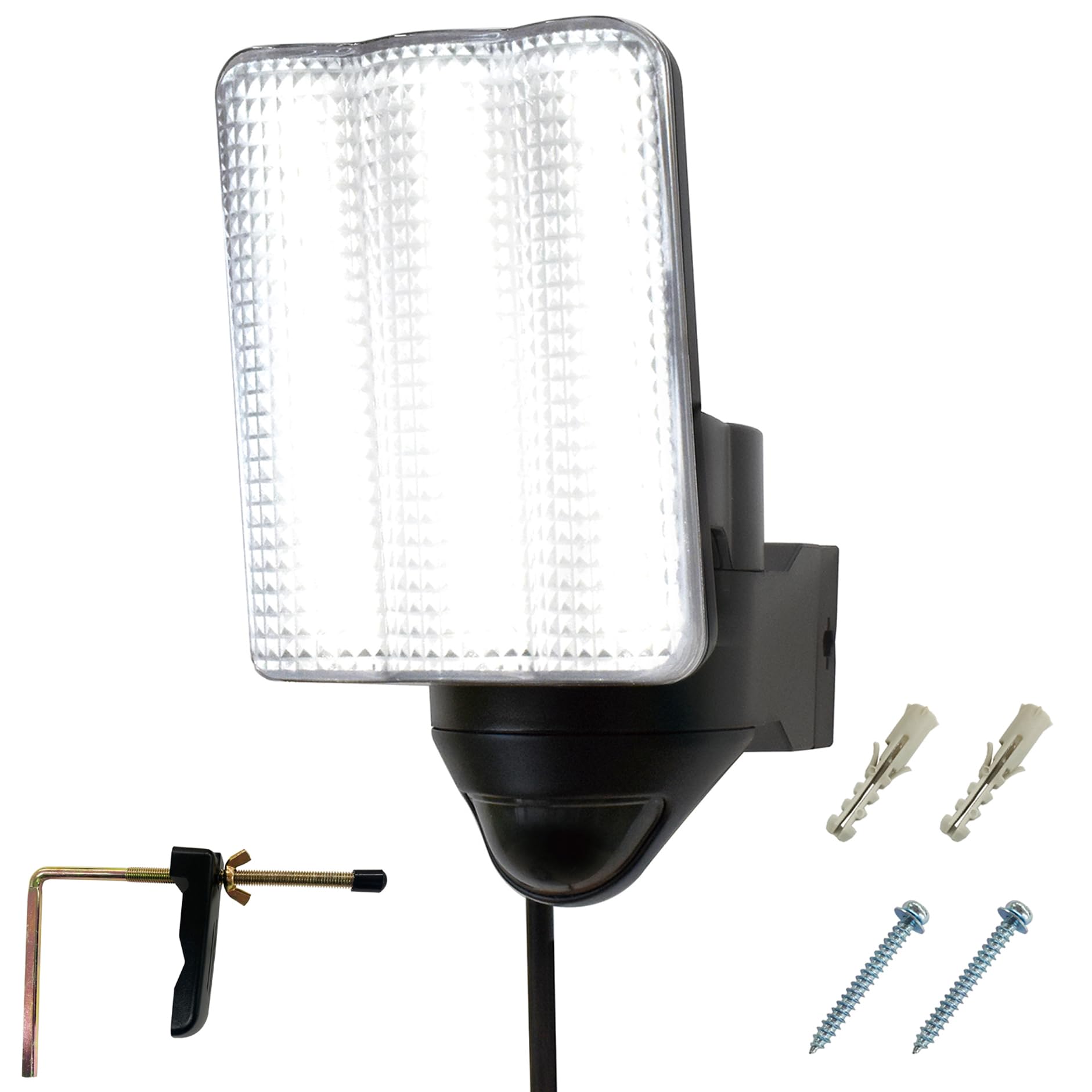 

DAISHIN DLA-17T100 Уличный светильник с датчиком движения, Тип розетки, Светодиодный, Питание AC 100В, Охранный светильник, Уличный светильник, Водонепроницаемый и дождестойкий,