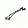 2pcs 9005/9006 To D2/D4 Xenon Power Plug Connector Harness Wire for Mitsubishi Acura Honda Mazda HID Xenon Ballast