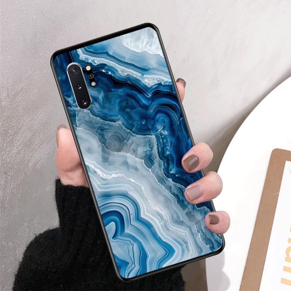 Marble Agate Pattern Phone Case For Samsung Note 8 9 10 20 Pro Plus Lite M 10 11 20 30 21 31 51 A 21 22 42 02 03