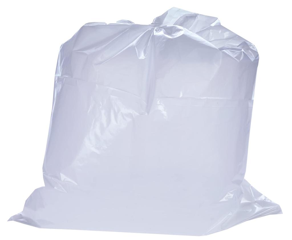 TRUSCO Commercial Plastic Bags X 45L Milky White Translucent 300 Sheets 0.05 [Case Sold]