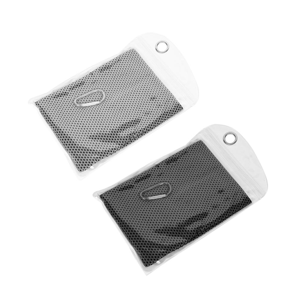 

Набор полотенец из микрофибры с мгновенным охлаждением - Быстросохнущее ледяное спортивное полотенце для йоги, тренажерного зала, кемпинга, Дышащее для фитнеса на открытом воздухе и путешествий 2pcs