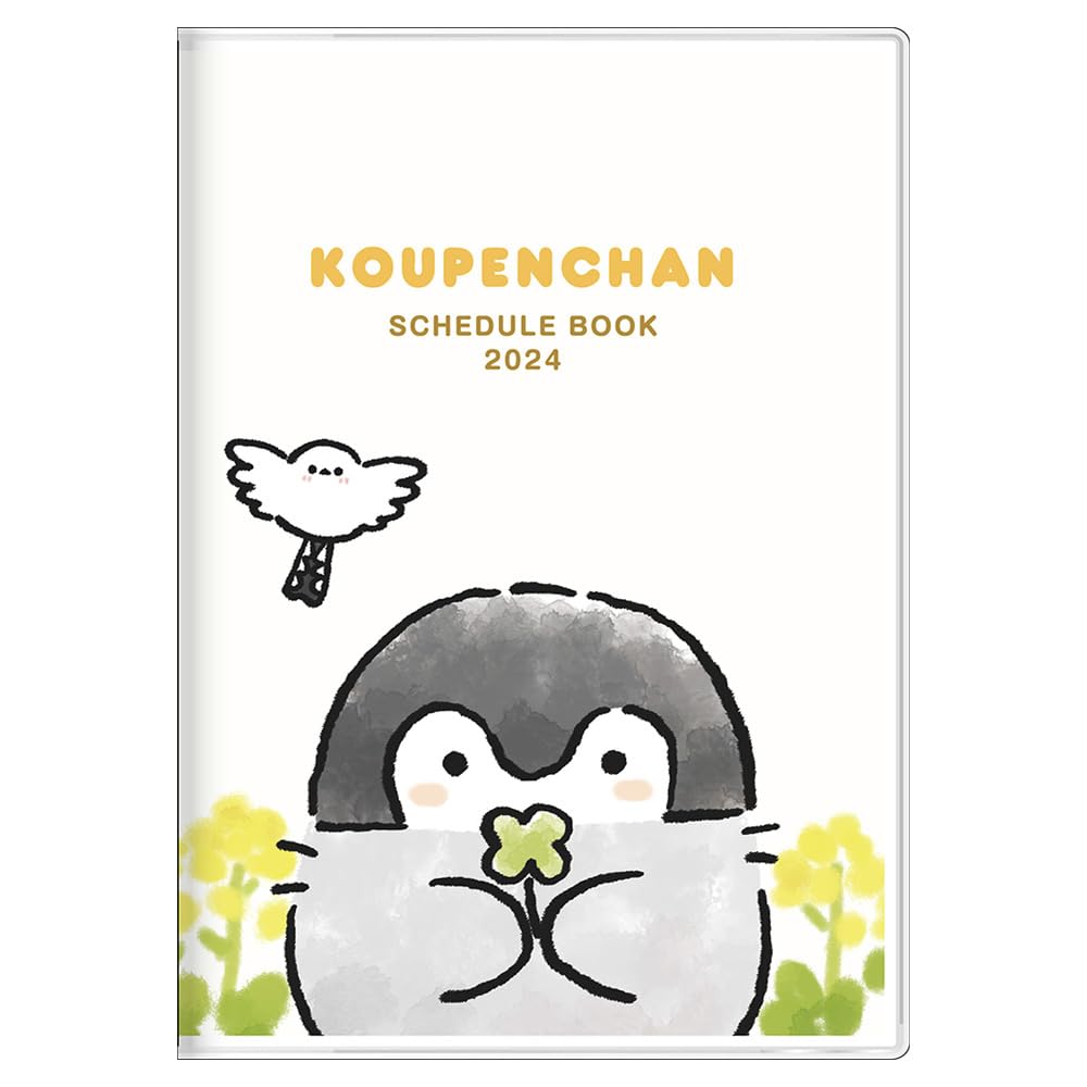 

Sunstar Stationery 2024 Ежемесячный планер Yotsuba S2957540 Koupen-chan, A6, Клевер,